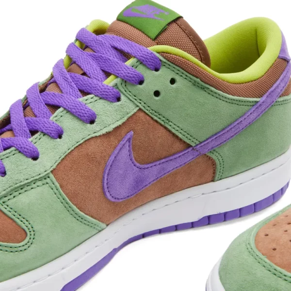 NIKE DUNK LOW SP VENEER, DEEP PURPLE & AUTUMN GREEN - Imagen 3