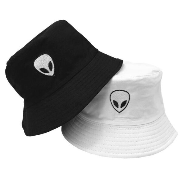 ALIEN BUCKET HAT WOLF WHITE