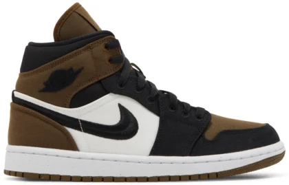 Wmns Air Jordan 1 Mid SE 'Olive Toe'
